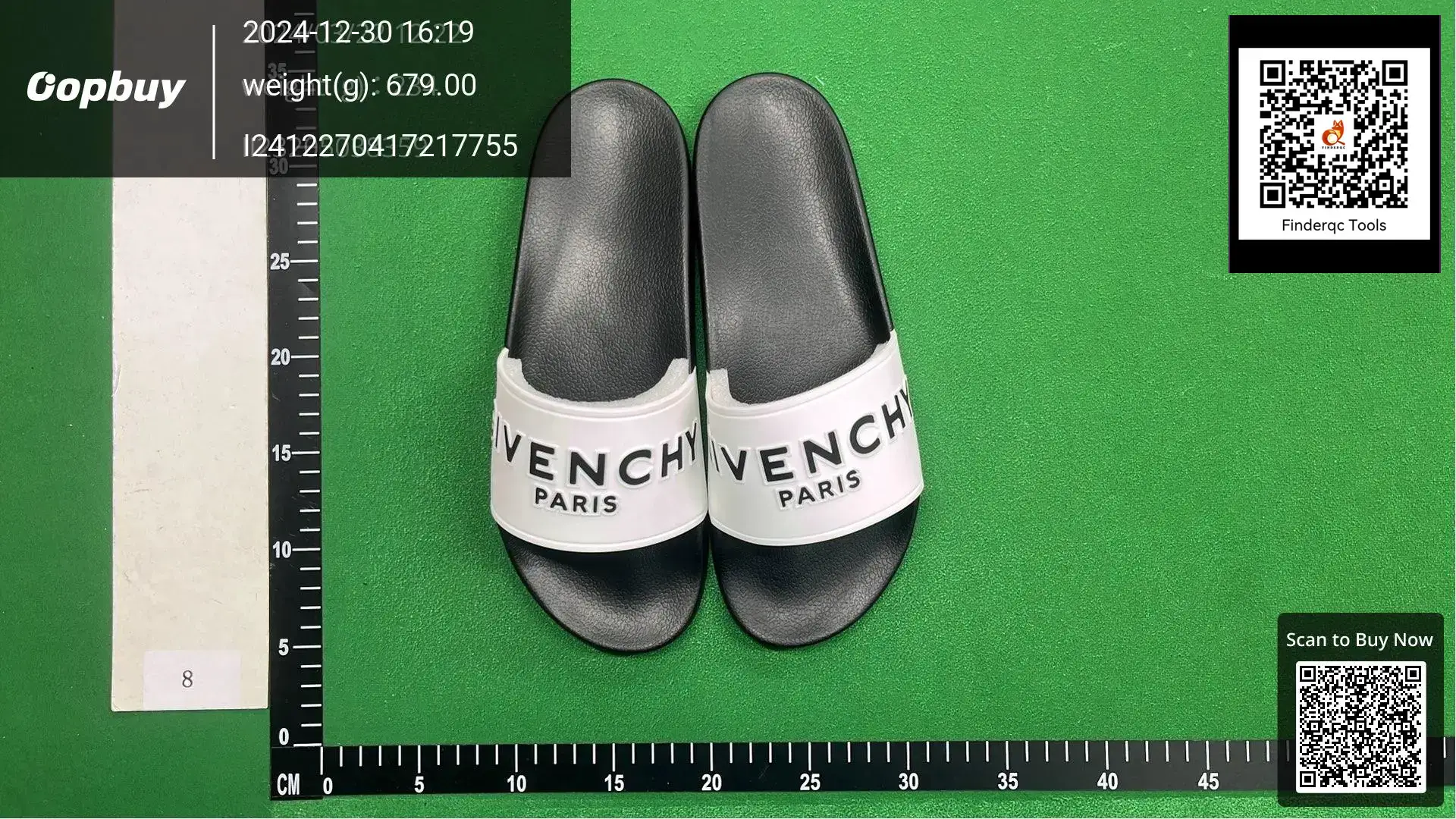Givenchy Paris Slides