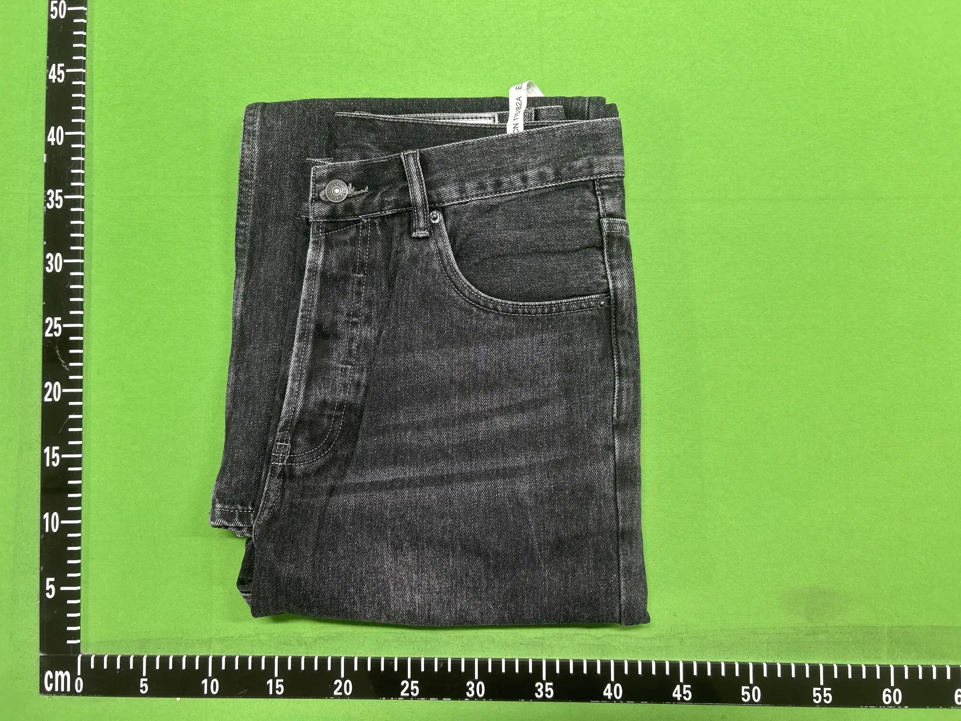 Ac Style 2021m Washed Vintage Mid-High Waist Jeans Casual Loose Flared Versatile Long Pants for Commuting