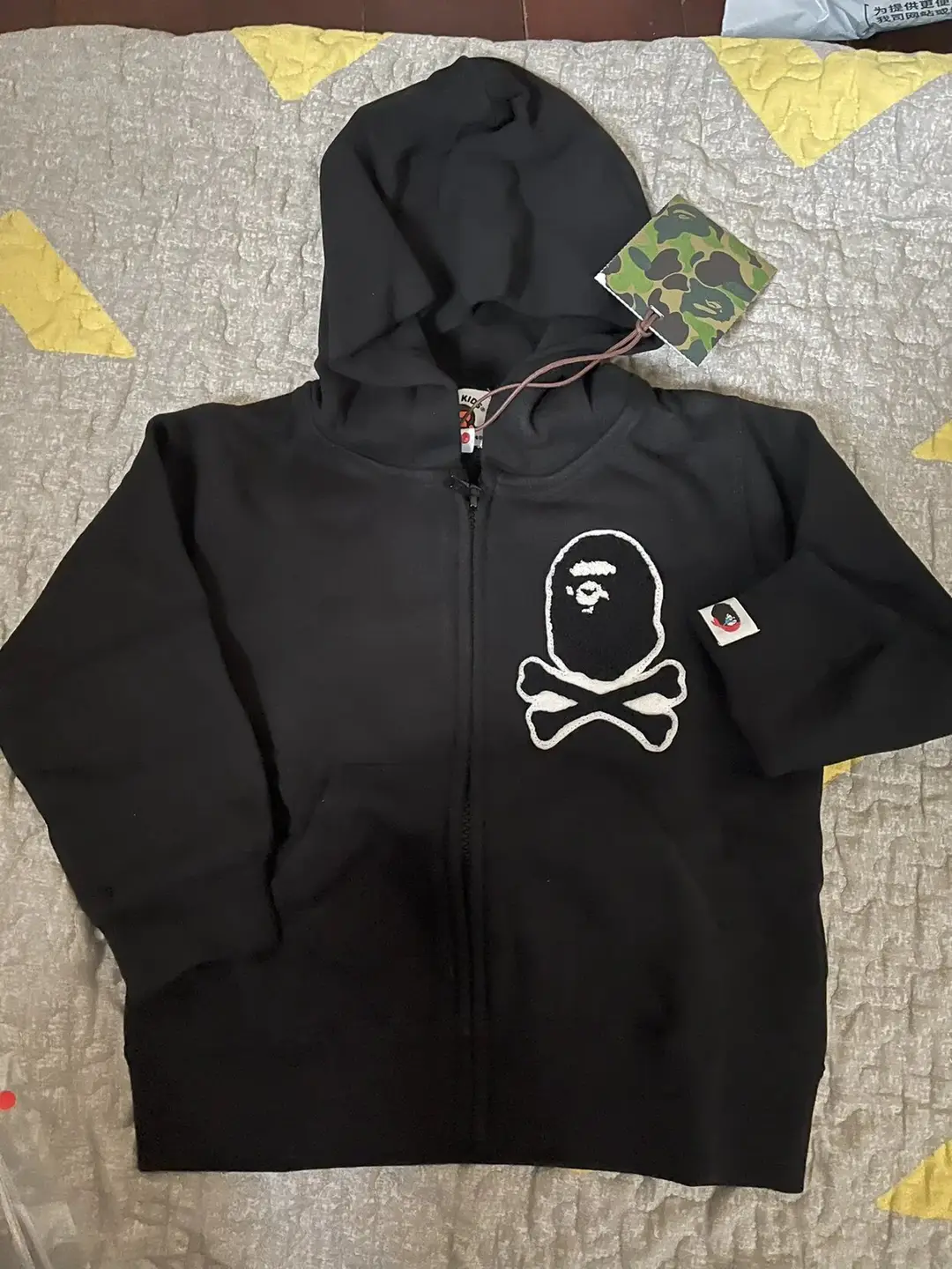上海 bape kids 儿童折扣海盗卫衣 不加绒