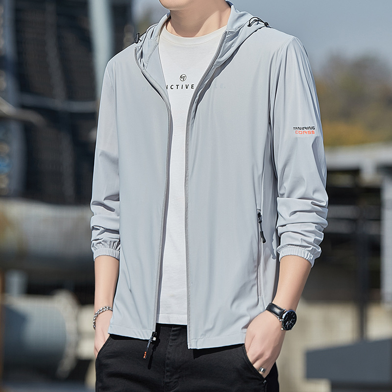 Diyu Shenlong Summer New Sun Protection Clothing Short-Sleeved Men's Ice Silk Thin Anti-Uv Casual Skin Fishing Clothing