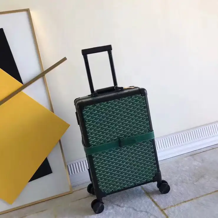 Foreign trade luggage 20 inch boarding box fashion trolley case retro password box universal wheel suitcase