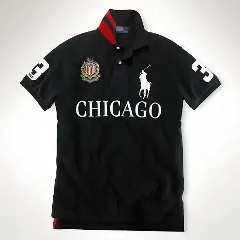 Cross-border cross-border men's summer trend short-sleeved shirt solid color collar breathable youth lapel Chicago Los Angeles Milan