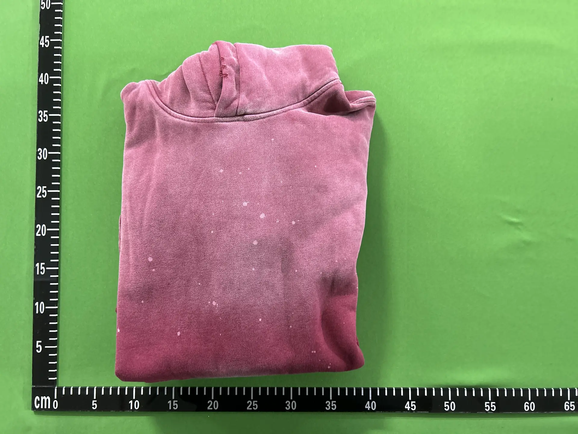 2025 Autumn and Winter New Product 360g Splash-Ink Whitening Spray-Dyed Washed and Distressed Frayed Hooded Velvet Sweatshirt
