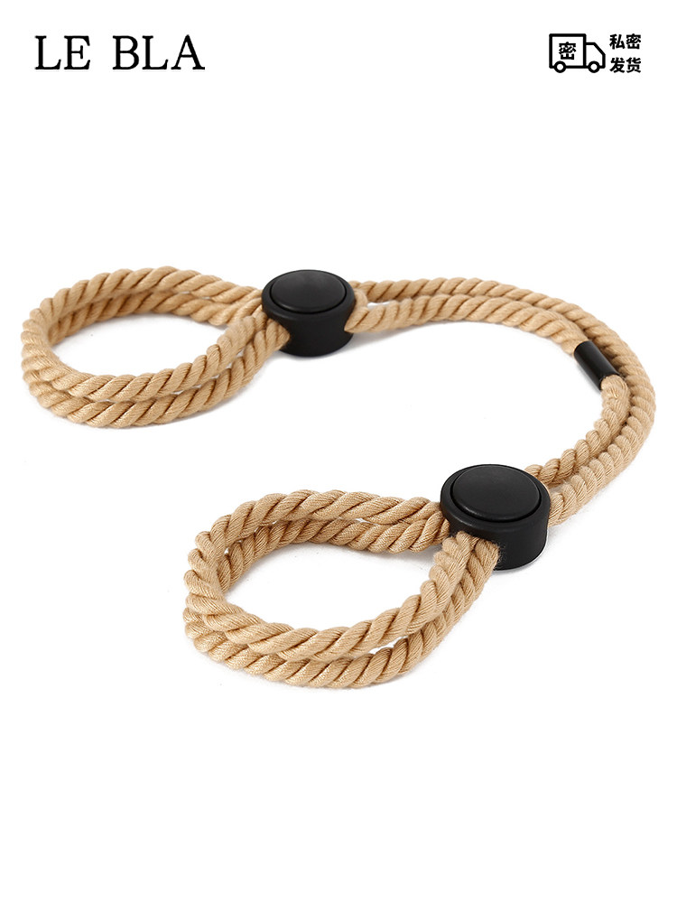 Adjustable Rope Handcuffs and Shackles Bondage Sm Rope Buckles Alternative Passion Bed Training Sex Toys Toys
