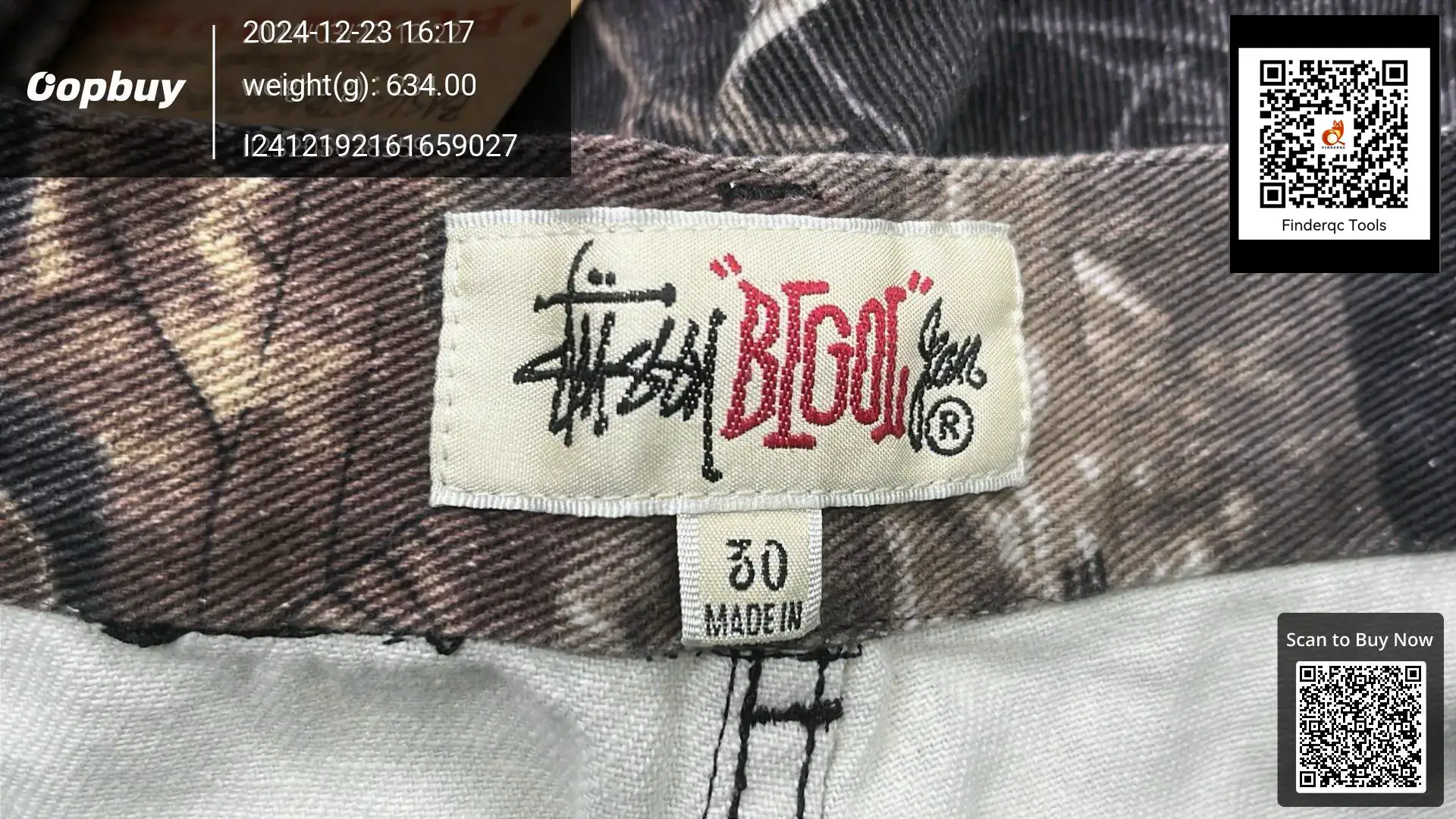 Daniel Stu Wang Jiaer 23fw Vacation Series Maple Leaf Branches Full Print Canvas Casual Pants Loose