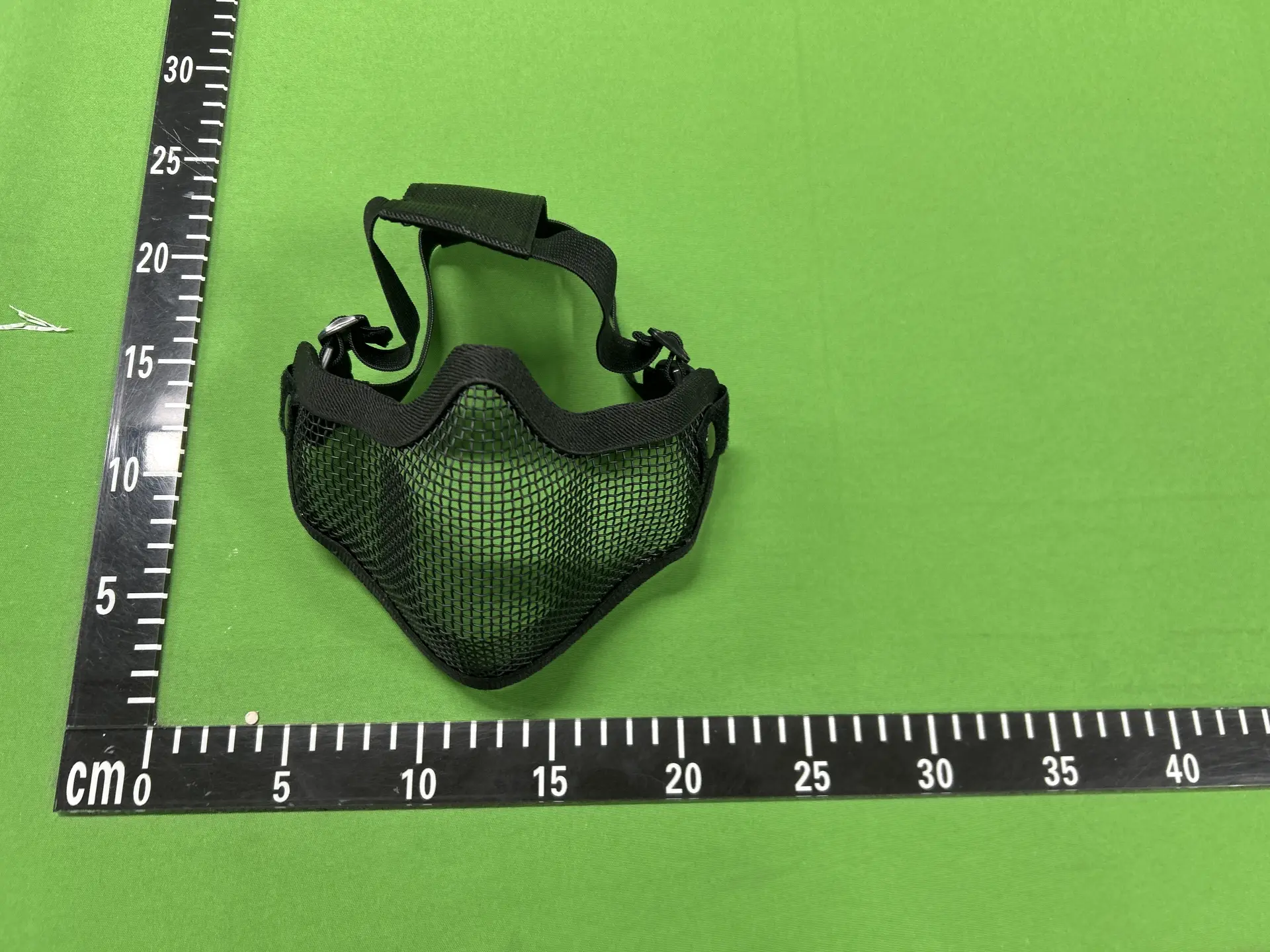 Opium YVl style dark style pure black hollow steel wire shaped mask mask, same as Playboicarti