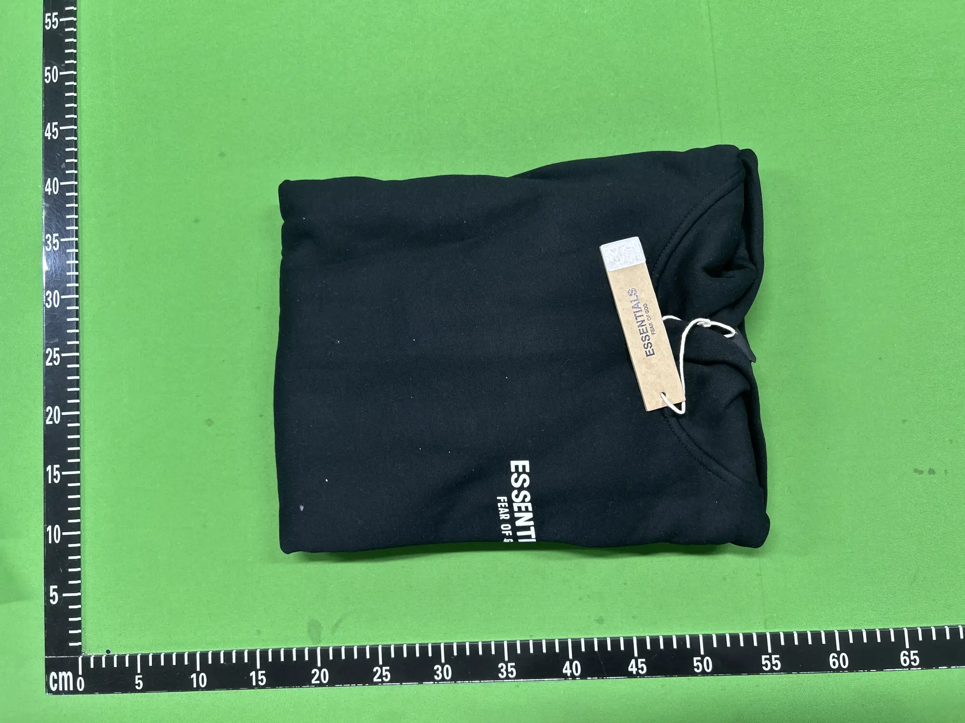 Fear of God Essentials Hoodie Black