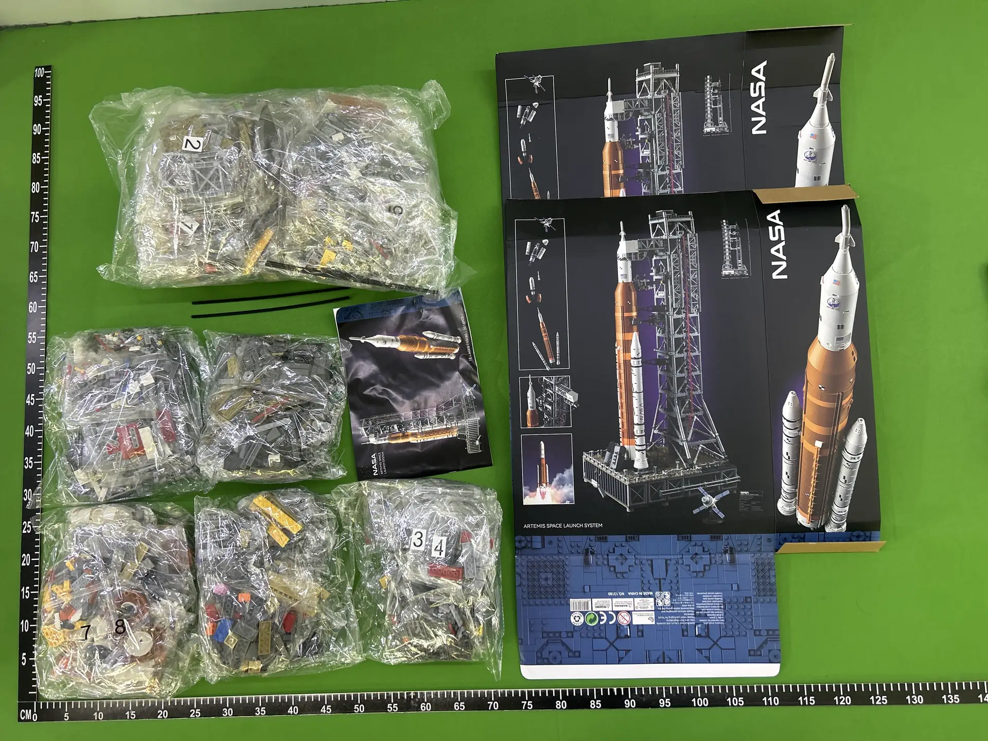 Compatible with Lego 10341 Aerospace Icons Series Nasa Artemis Space Launch System Assembled Building Blocks