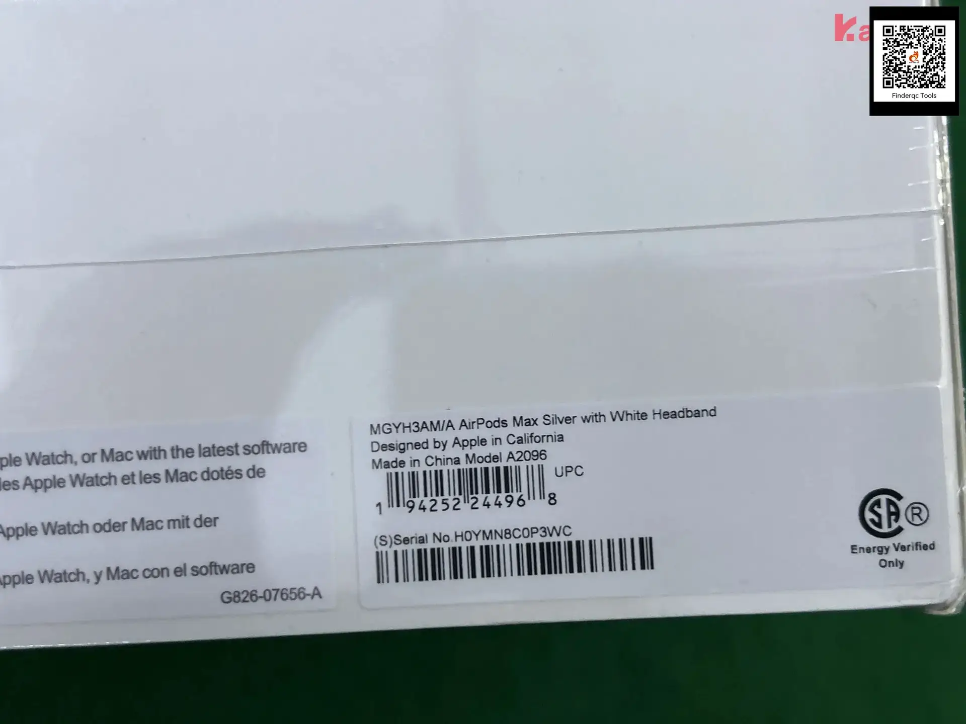 Apple AirPods Max Silver with White Headband