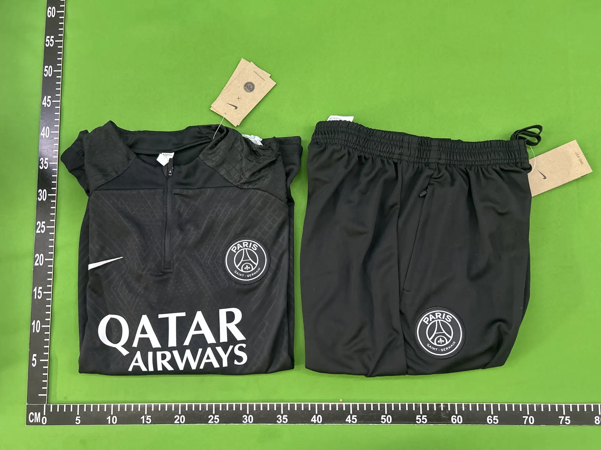 2223 Season Psg Paris Jersey Pre-Match Warm-Up Uniform Adult and Children Long-Sleeved Football Training Uniform Set