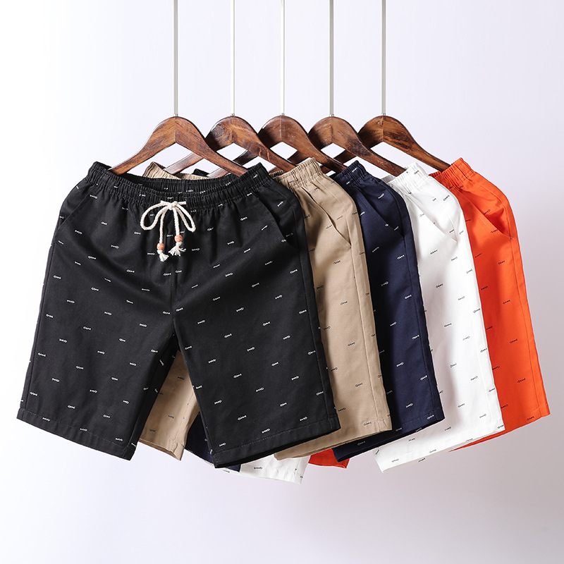 2026 Summer New Men's Thin Shorts Loose Casual Mid-Length Pants Five-Point Pants for Outdoor Wear Home Workwear Pants