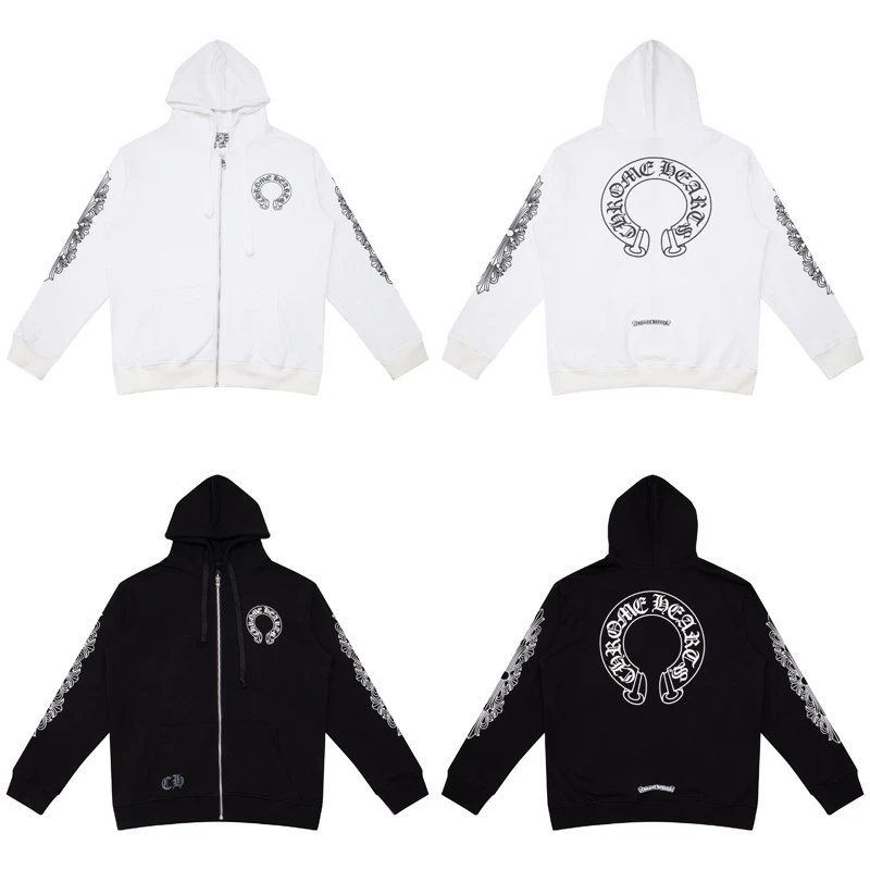 Chrome Hearts Zip Up Hoodie