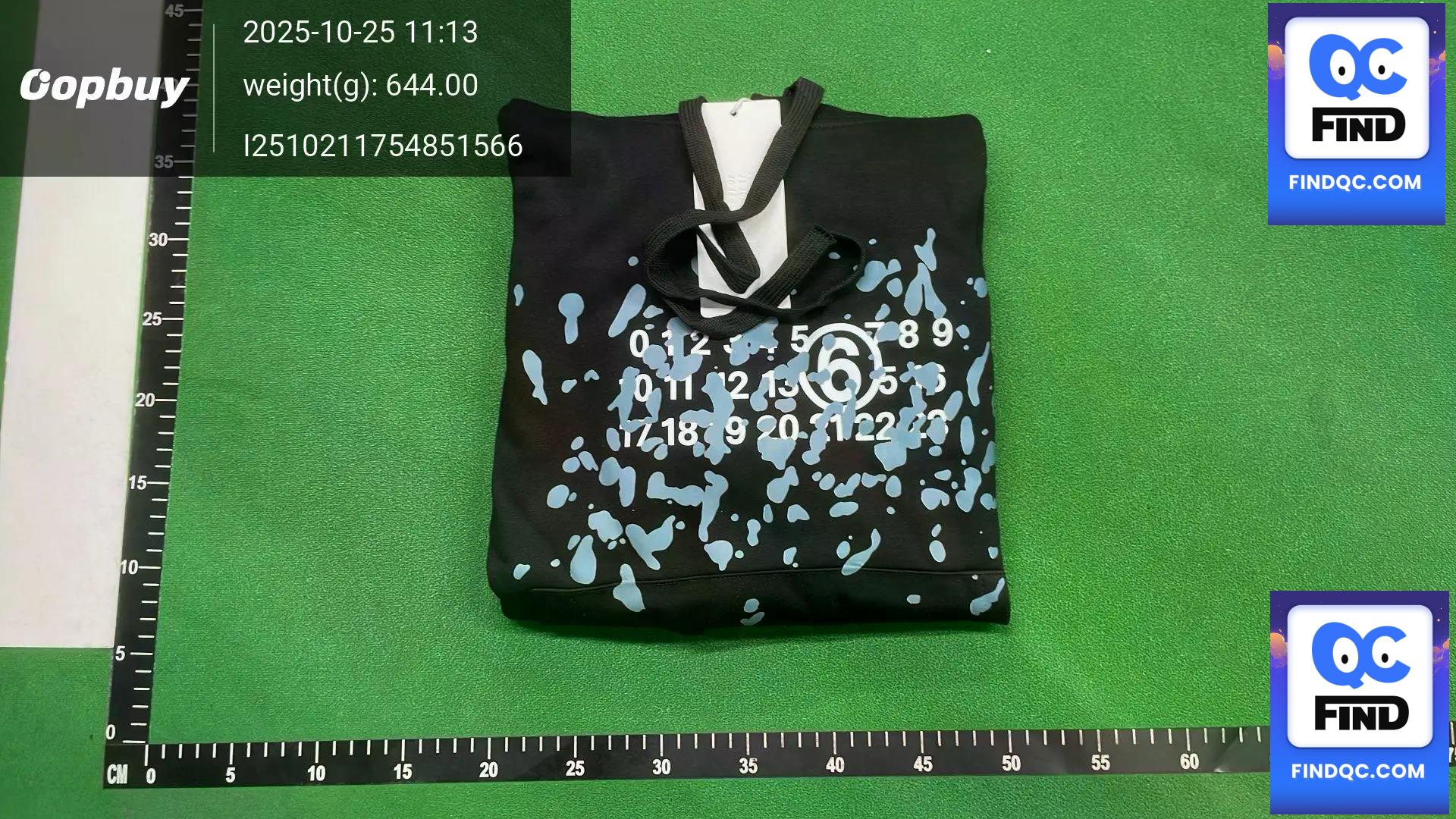 Maison Margiela Black Hoodie QC