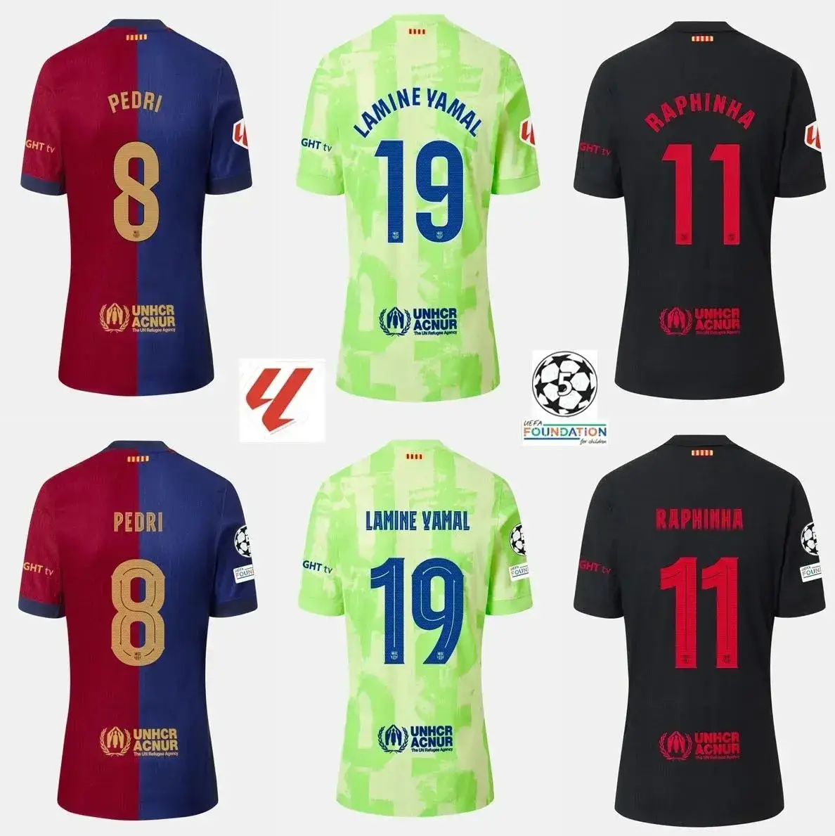 [2425Barcelona Jersey]Yamal Lewan Pedri Gavi Rapha Olmo(1)