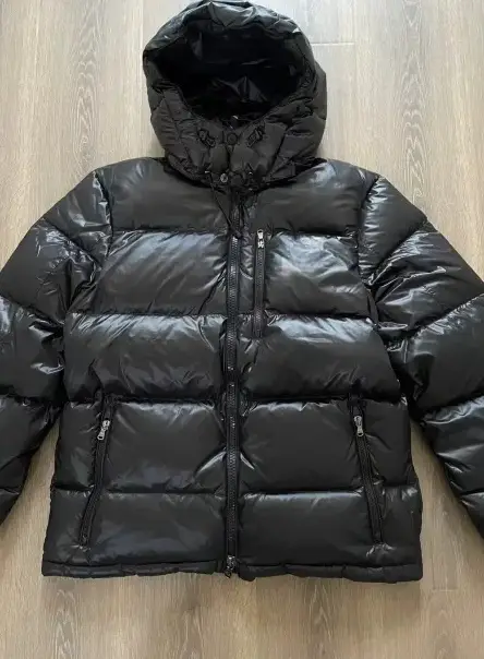 Black puffer jacket