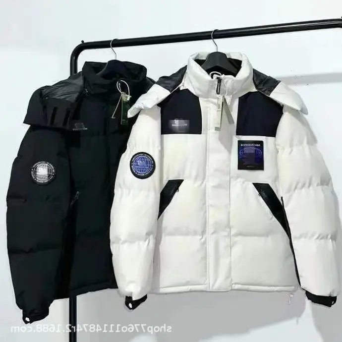 2024 New NB Women's Warm Cotton Coat Thickened Loose Hooded Women's Jacket