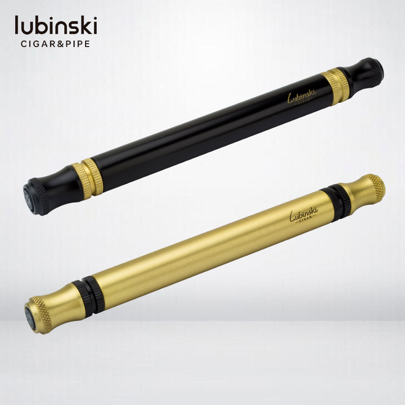 LUBINSKI cigar needle multi-functional four-in-one smoke holder gray hole opener LUBINSKI cigar needle