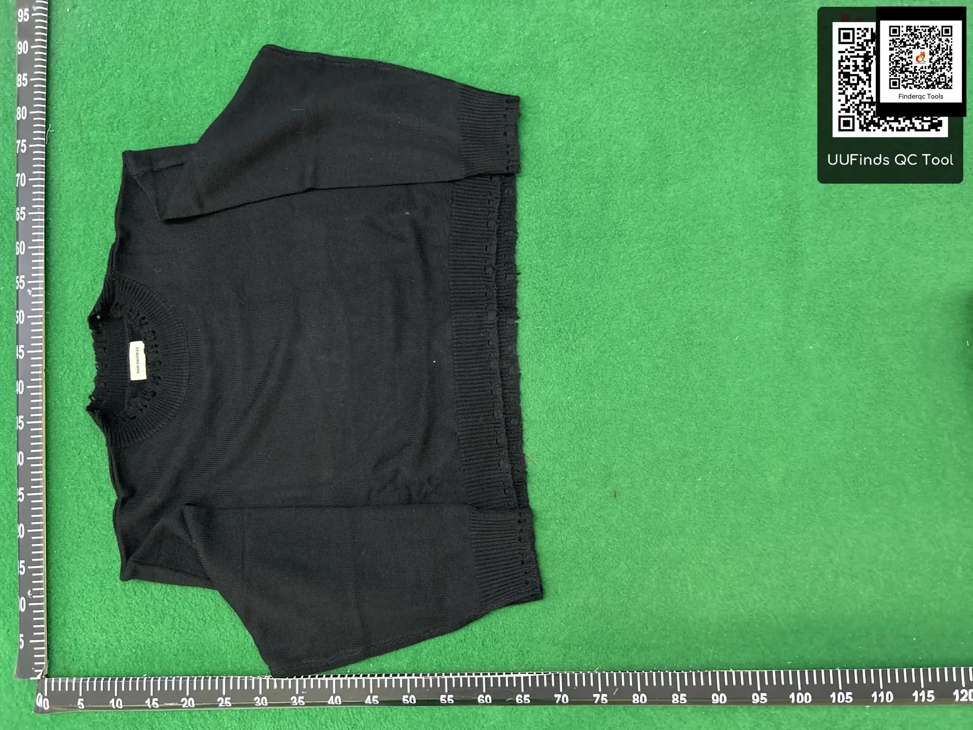 Bare Knucks Short Destroyed Pure Color Base Trendy round Neck Long Sleeves Knitwear Cleanfit Sweater