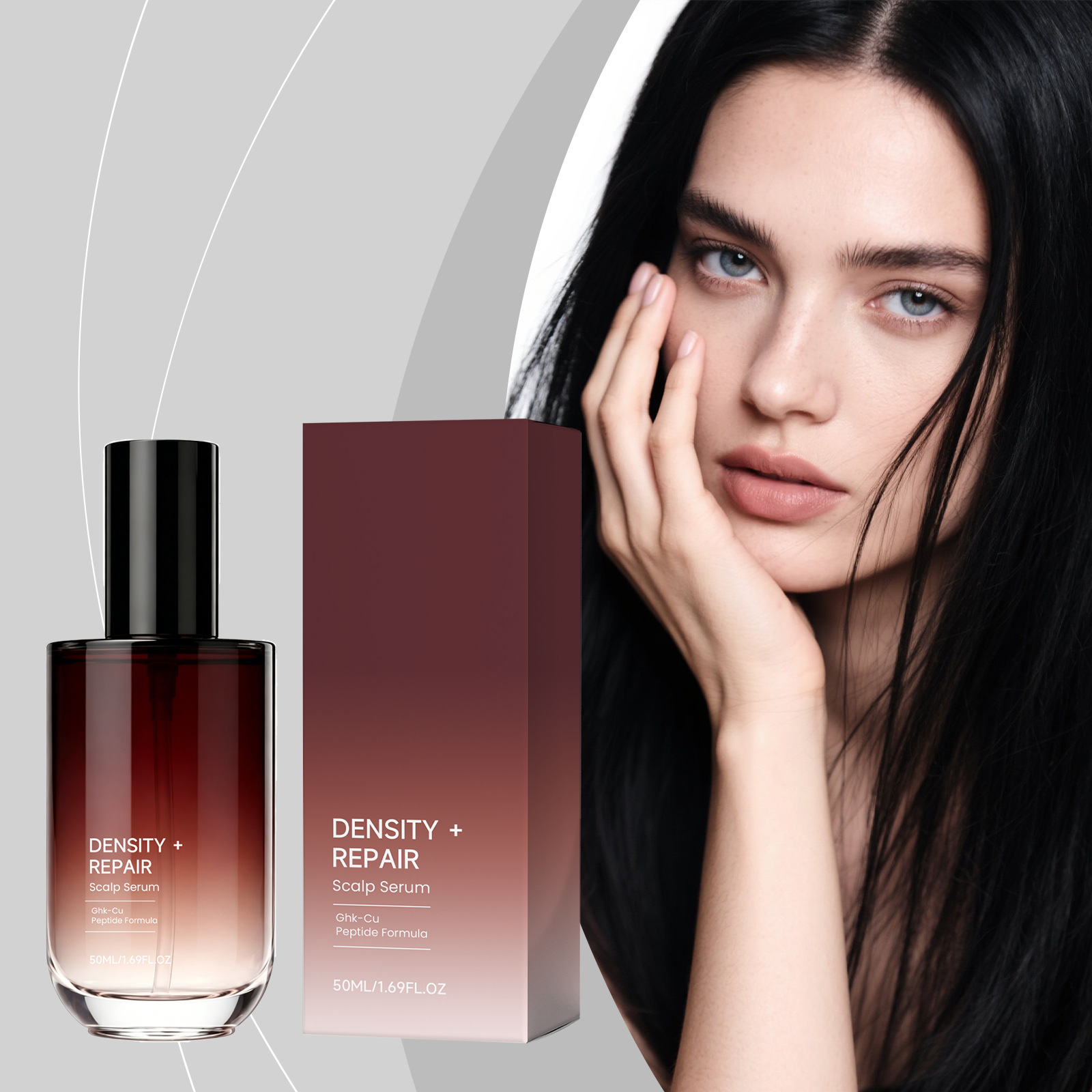 Volumizing Hair Care Essence: Hair Root Volumizing, Dry Hair Softening, Moisturizing, Non-Greasy Scalp Massage Essence