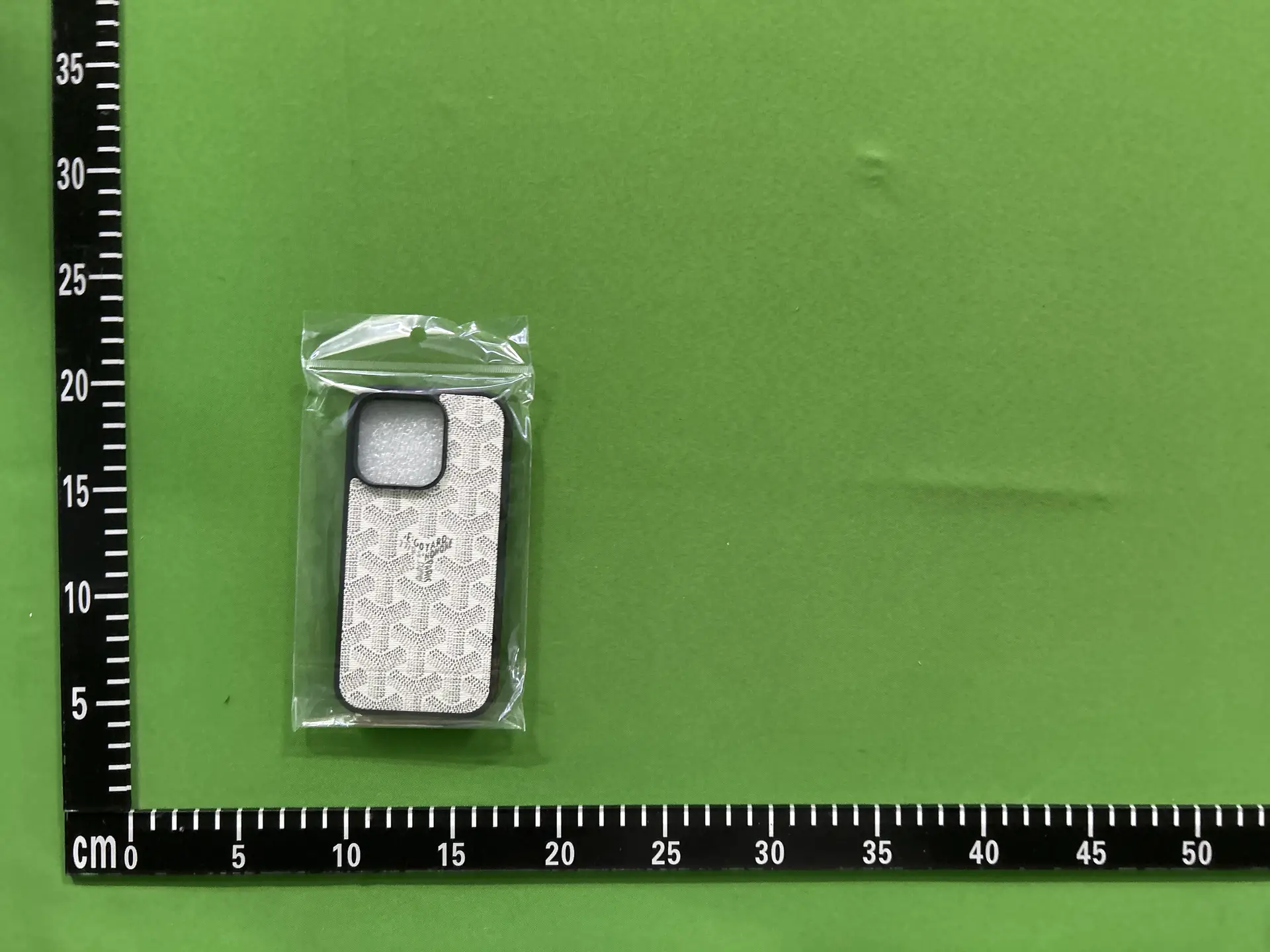 Goyard iPhone Case White