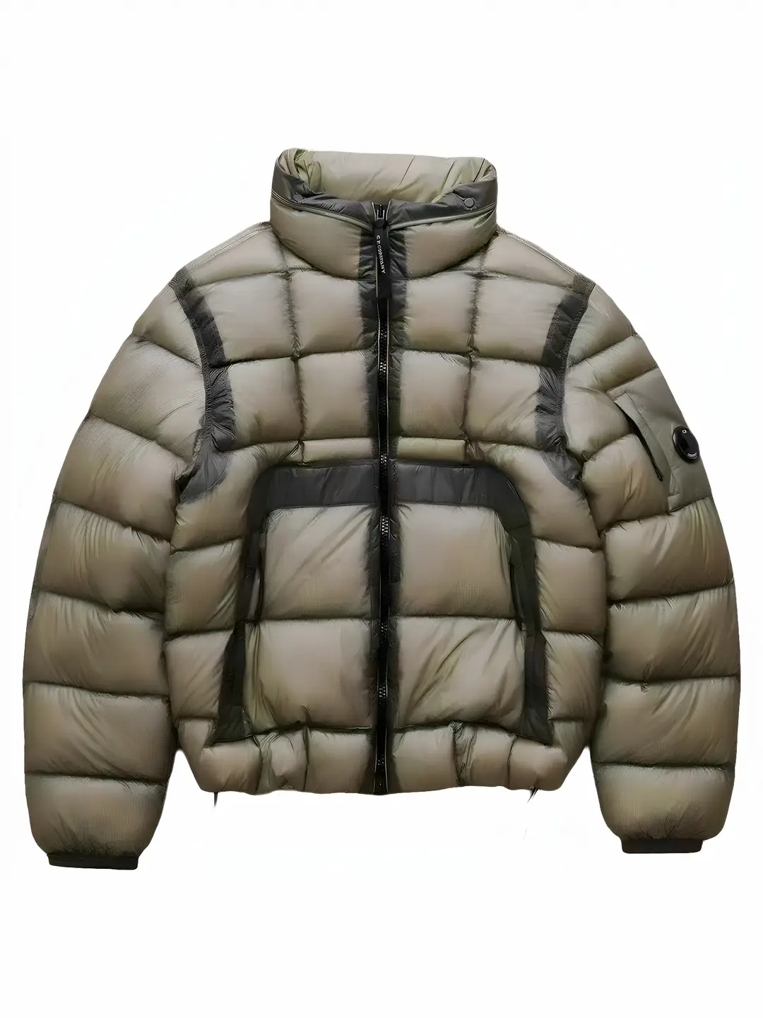 25 New Winter Models with Hidden Hood, Stand-Up Collar, Thickened Windproof 90% White Duck down Jacket, Warm and Cold-Resistant Coat