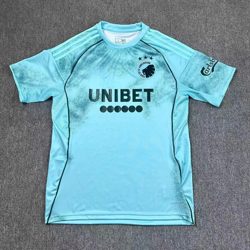 25-26 New Copenhagen Short-Sleeved Jersey Football Jersey Fan Version Football Jersey