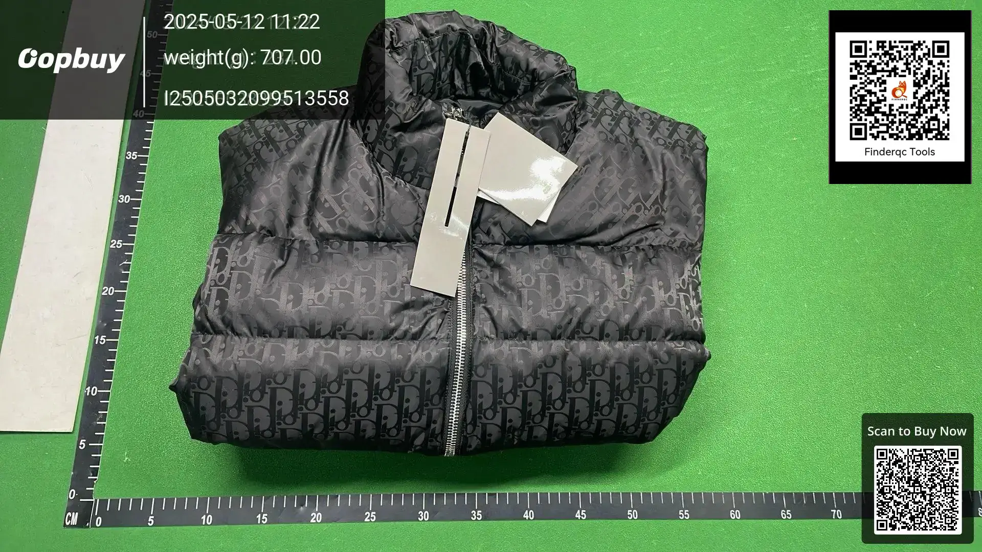 Autumn and Winter Patterned Monogram Stand-Collar Goose Down-Filled New Men's down Vest Men Vest Coat