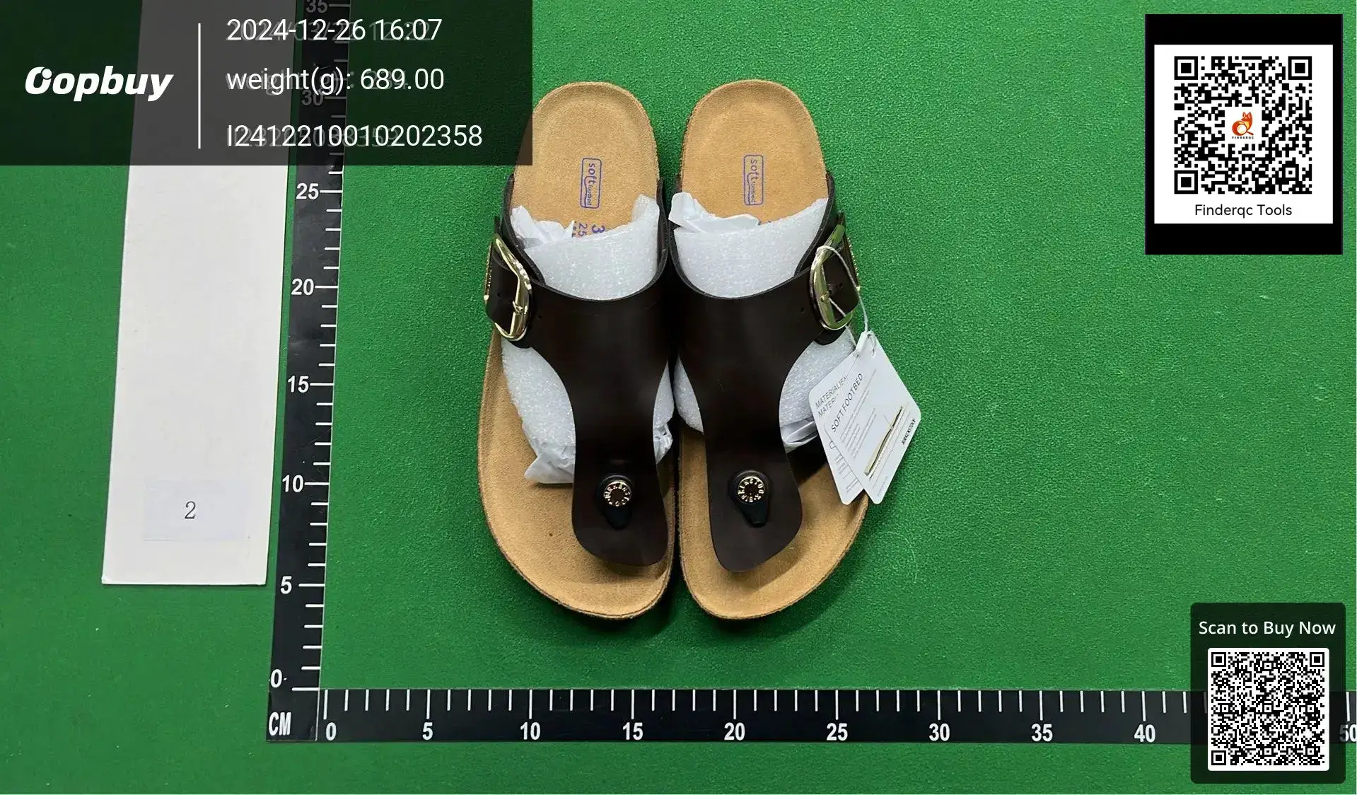 Birkenth Shoes Pure Original Cork Slippers Women 2024 New Thong Sandals Genuine Leather Unisex Birkenth