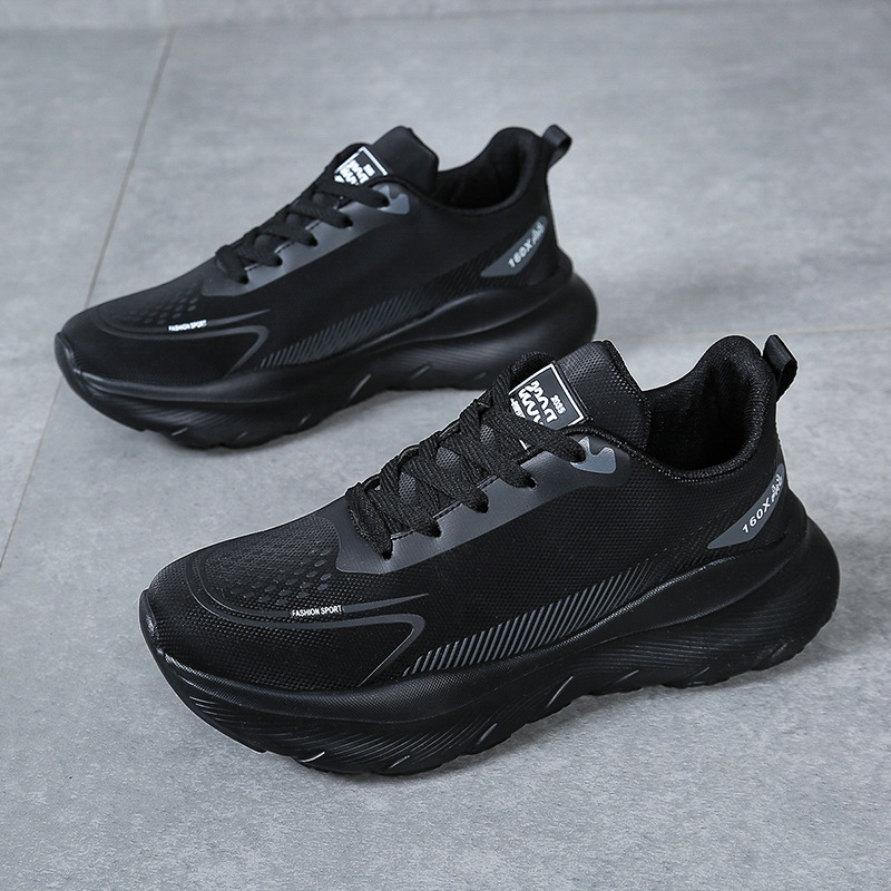 Professional Running Shoes Women's Autumn and Winter Breathable Lightweight Soft Bottom Skipping Rope Knee Pads sneaker Shock Absorbing Running Shoes for Marathon Men