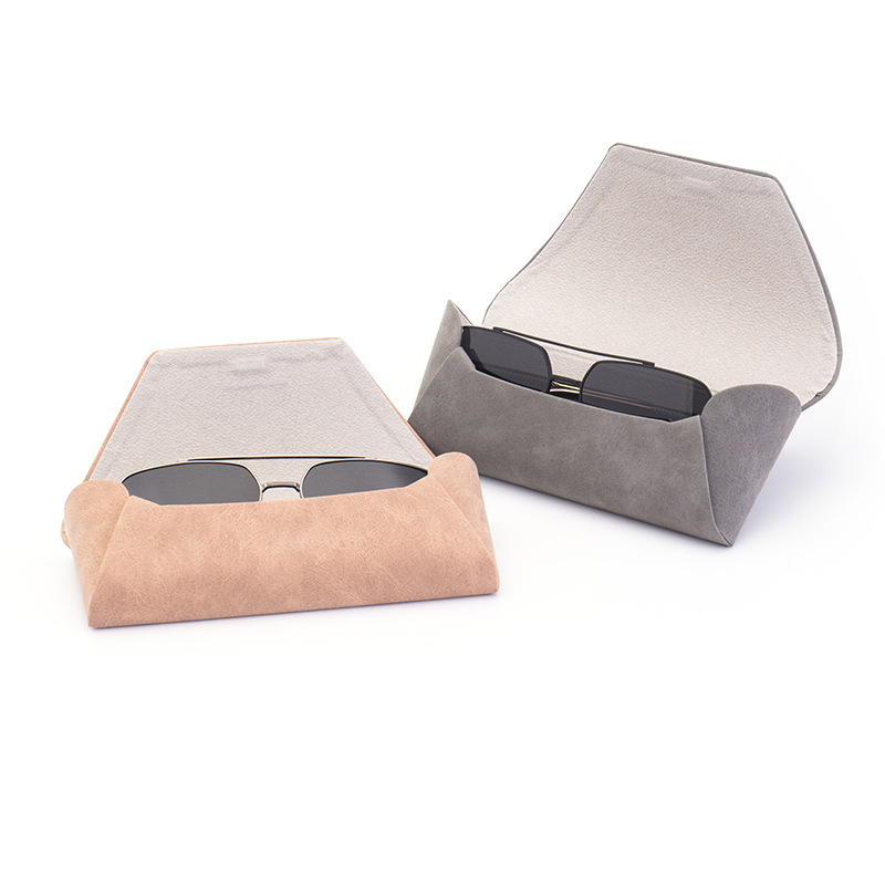 Kasa pu Zipper Box Patjas Set Boxed Luxury Packaging Box Red Wolf Glasses Cloth Screwdriver Accessories Set