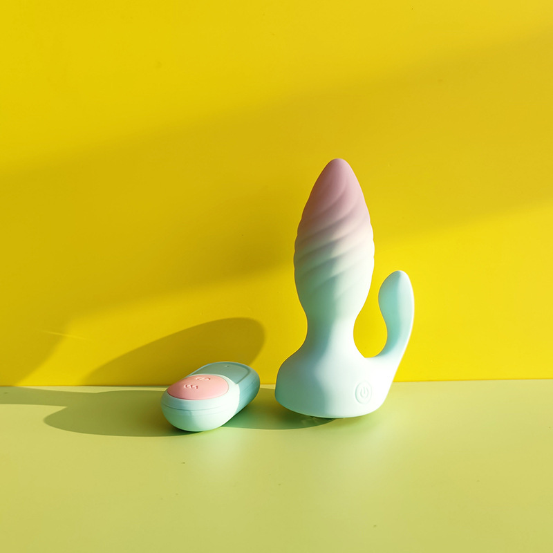 Wearable Posterior Anal Plug Female Clitoral Stimulation Viasator Vibrating Anal Plug