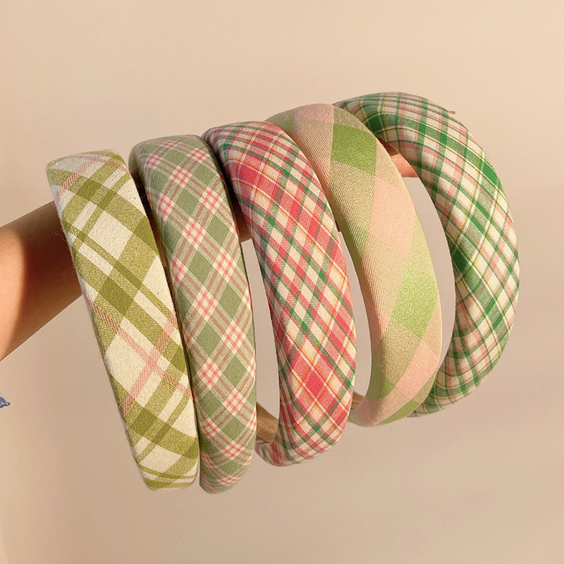 Retro Hair Accessories ~ Internet Celebrity Same Style Red Hair Band Retro Hong Kong Style Advanced Hair Band Headwear Light Luxury Autumn and Winter New Style