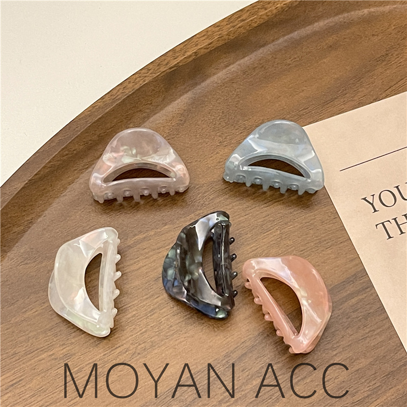 Korean-style Cool Style Internet Celebrity Elegant Shark Clip Small Hollow Grab Clip All-match Exquisite Bangs Clip Back Head Clip for Women