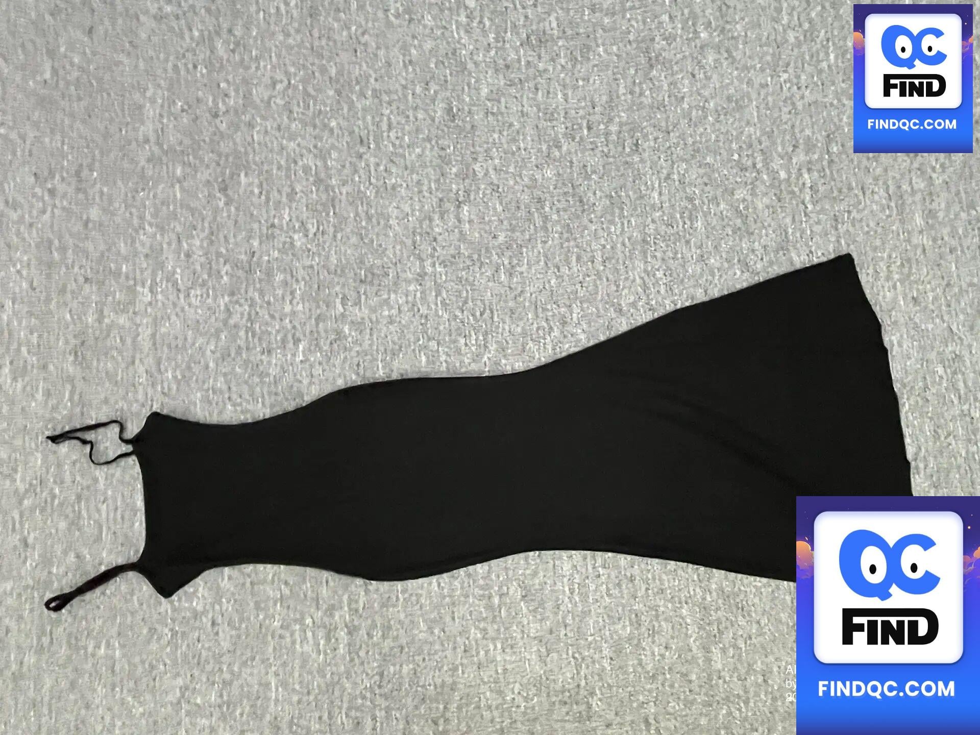 Skims Xiu Yi Meng Ling's Same Style Pure and Sexy Camisole Dress for Women, Slimming and Body-Hugging Long Dress, Yu Shuxin QC