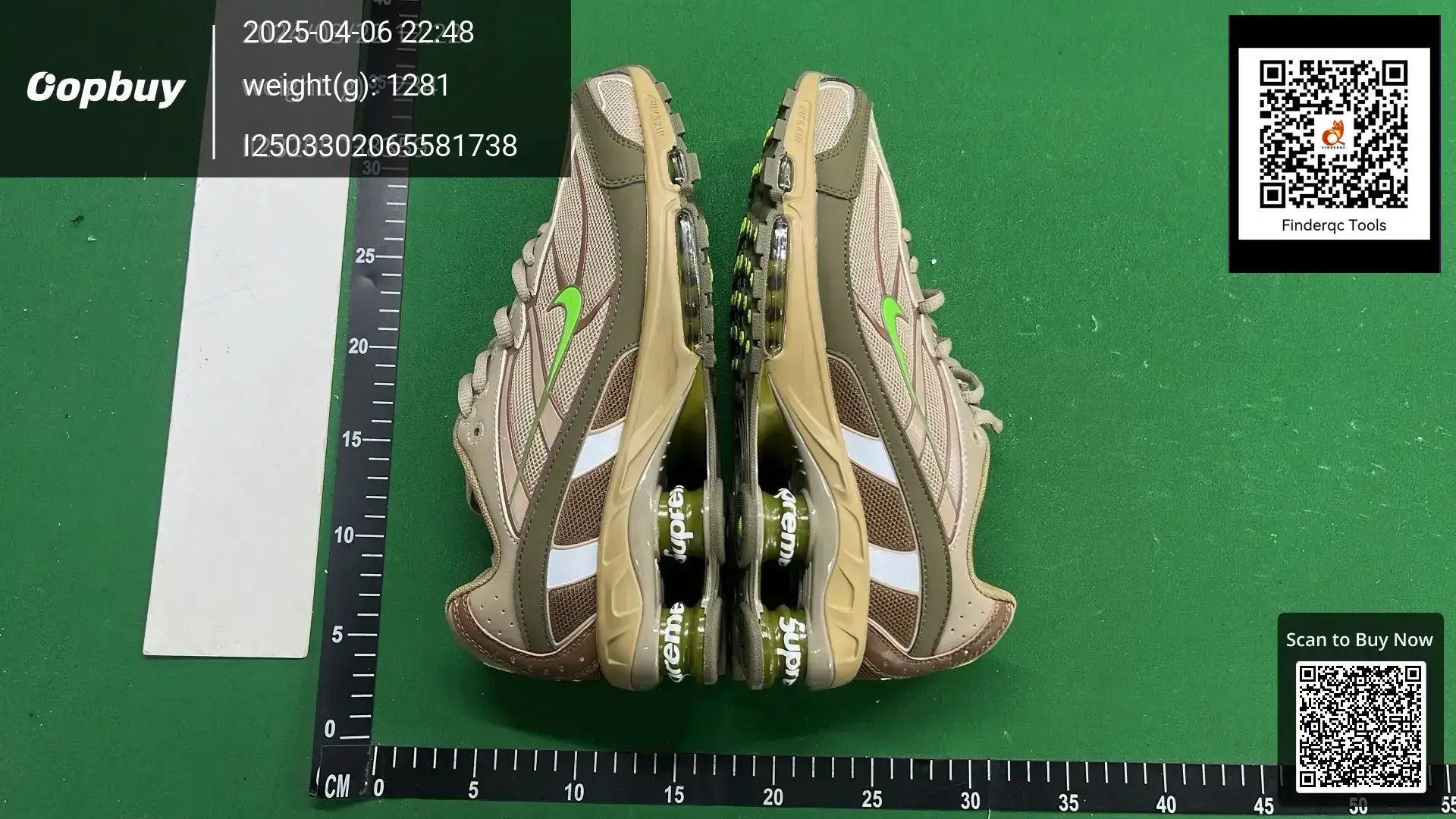 Nike Air Shox TL Supreme "Khaki"