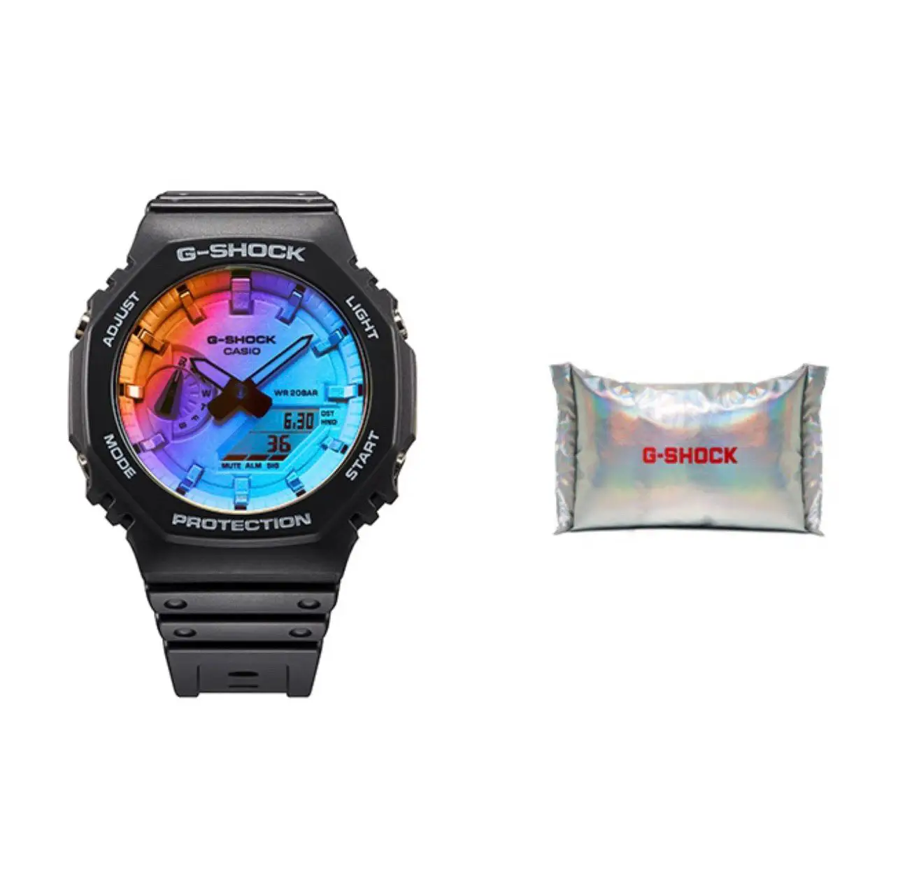 Casio G-Shock GA-2100SR-1A Rainbow