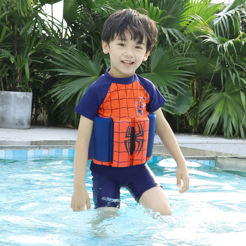 Children's buoyancy swimsuit baby toddler swimsuit girl girl baby boy one-piece floating swimsuit swimsuit