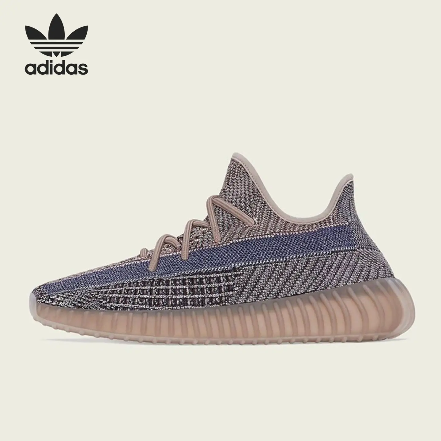 Adidas/Adidas Genuine Yeezy 350 V2 Yecher Blue Brown Men and Women Running Shoes H02795