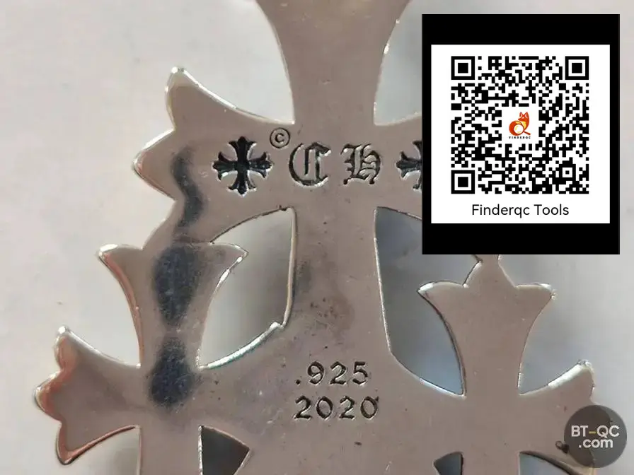 Chrome Hearts Cross Pendant Necklace