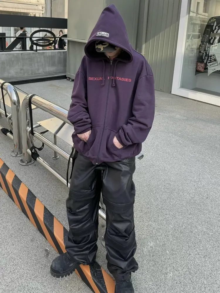 Vtm Rare and Exquisite Purple Sexual Fantasies Purple Hoodie Sweatshirt Couple Outwear Trendy