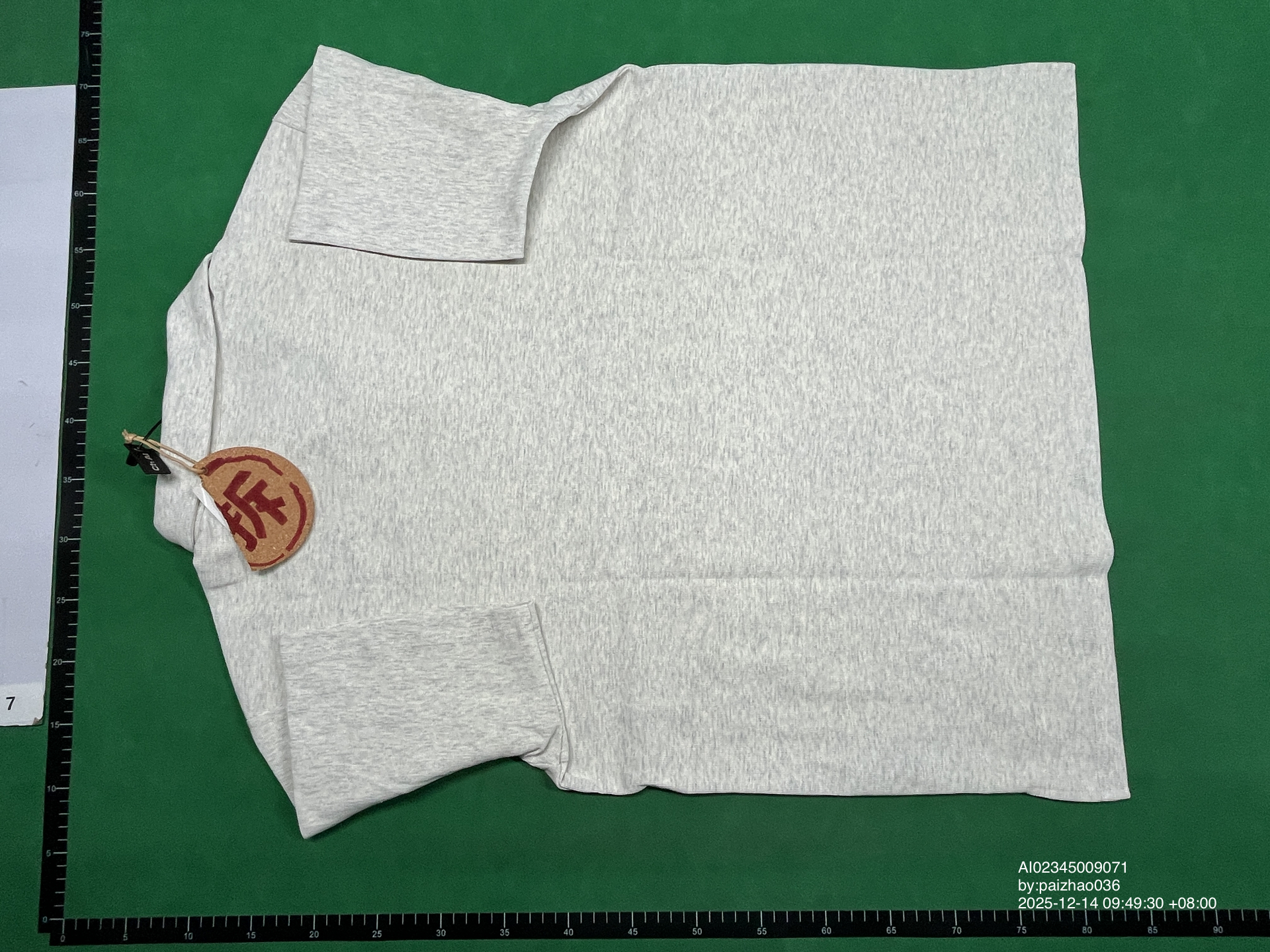 Chai (Disassembled) Sickle and Hammer Spoof Ruffian Bootleg Original Niche Design Loose Trendy Short-Sleeve Shirt — foto QC 3