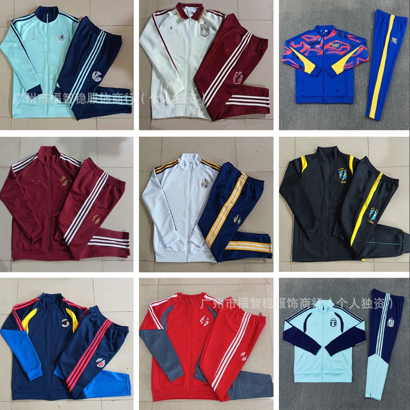 Retro Training Suit Italy France Marseille Arsenal 25-26 Football Suit Boca England River Plate Suit Zdjęcie QC z 1688 na Qualit.ly