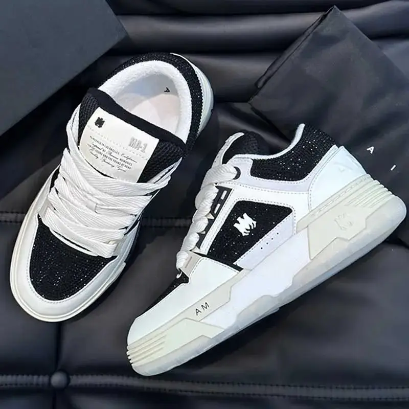 Spot bread men's and women's shoes new thick-soled hundred with height increase sports shoes star models couple casual shoes tide
