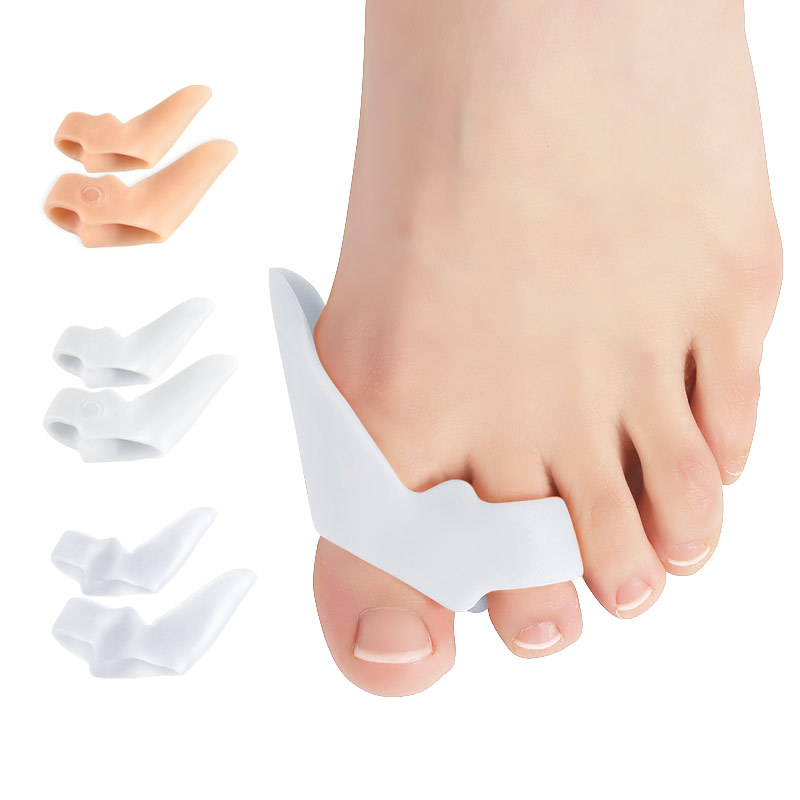 In-Stock Cross-Border Double-Hole Bunion Separator Toe Separator for Overlapping Toes Bunion Correction