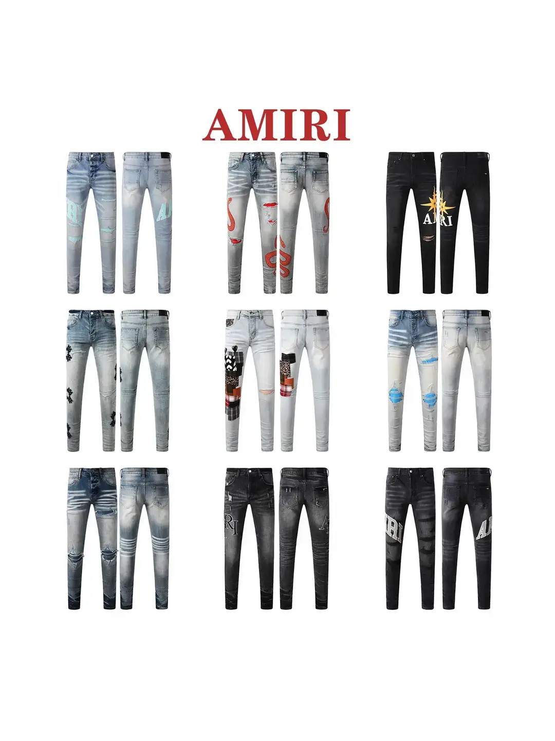 AMIRI Slim-Fit Skinny Ripped Jeans
