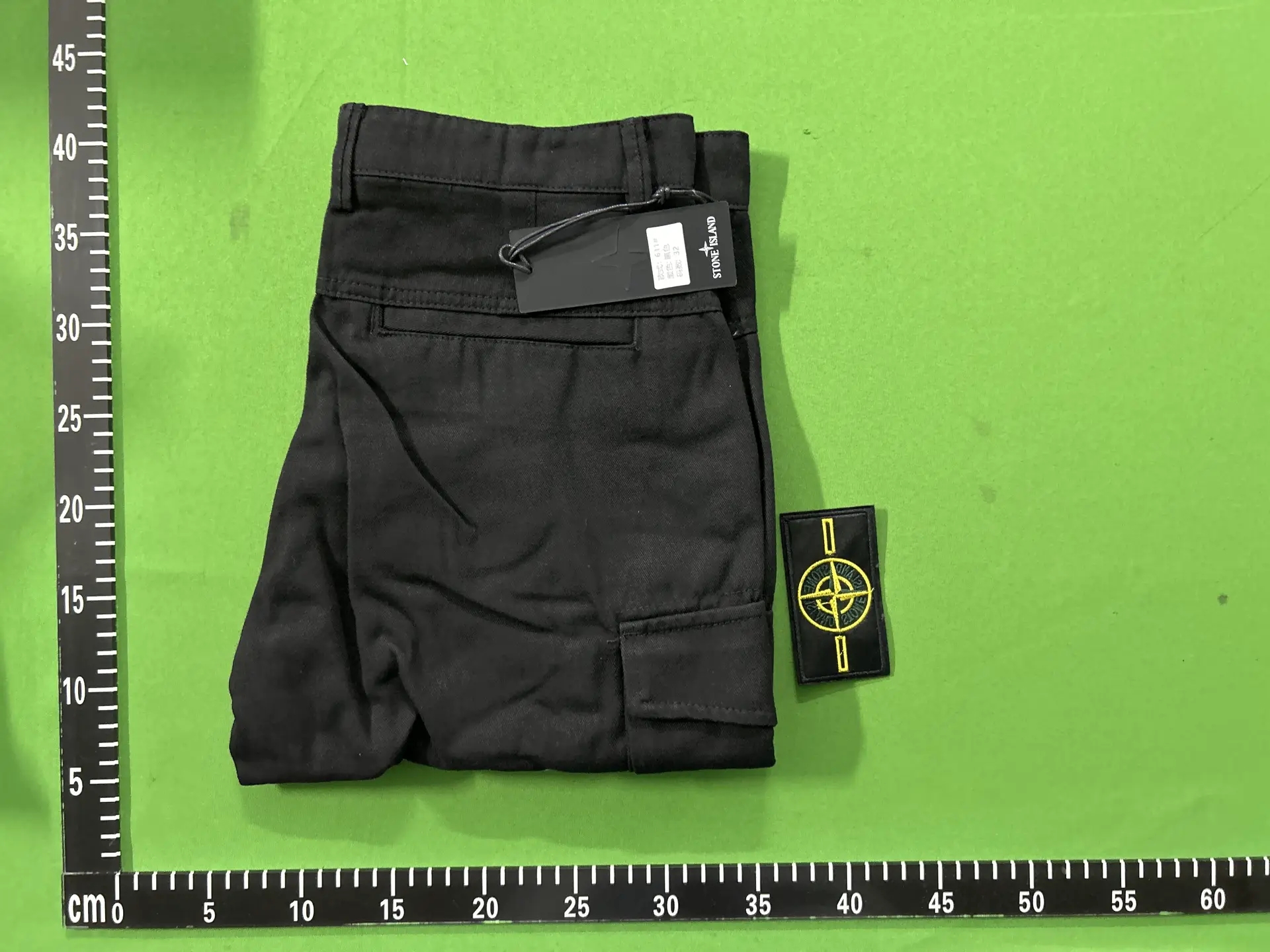 Stone Island Cargo Pants Black