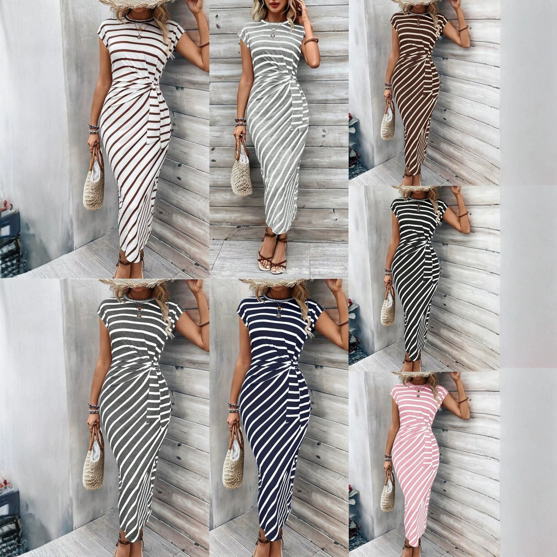 European and American cross-border 2023 autumn and winter new foreign trade Women's solid color jacket top cardigan loose T-shirt jacket