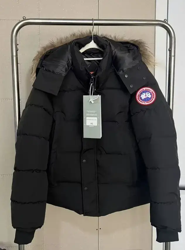 Canada Goose Black Down Puffer Jacket
