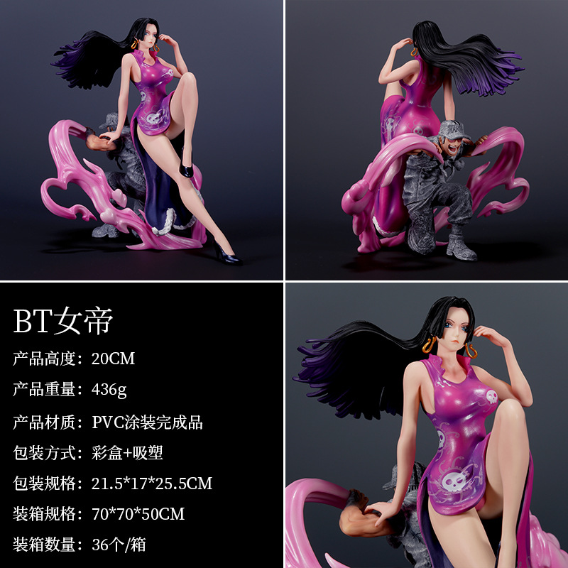 One Piece Full Series Dragon Tiger Red Hair High-Quality Shanks Sanji Luffy Figure Model Ornaments Play Gifts Wholesale
