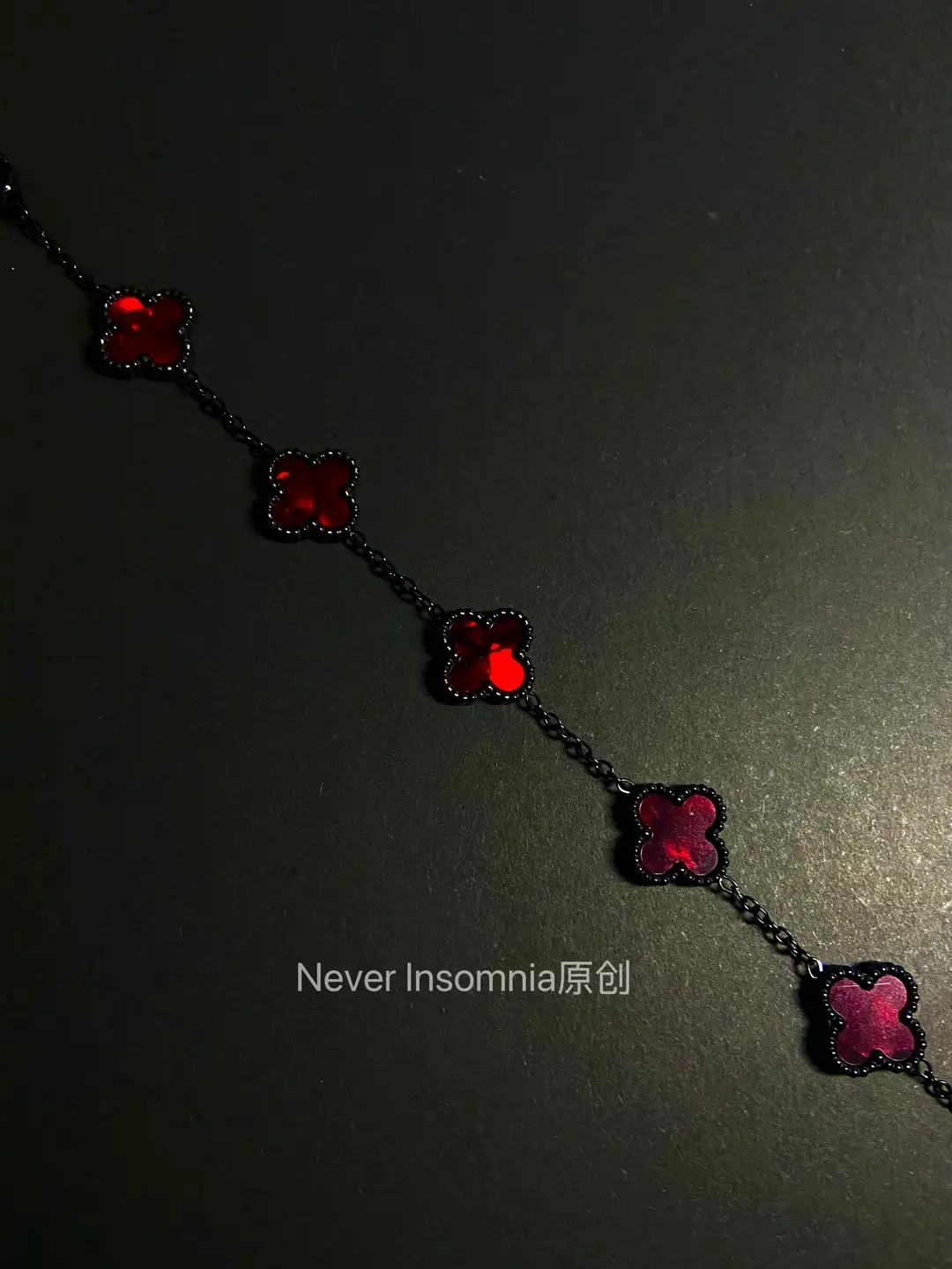 Never Insomnia Original.Eteral.Karol Bracelet.Dark Red